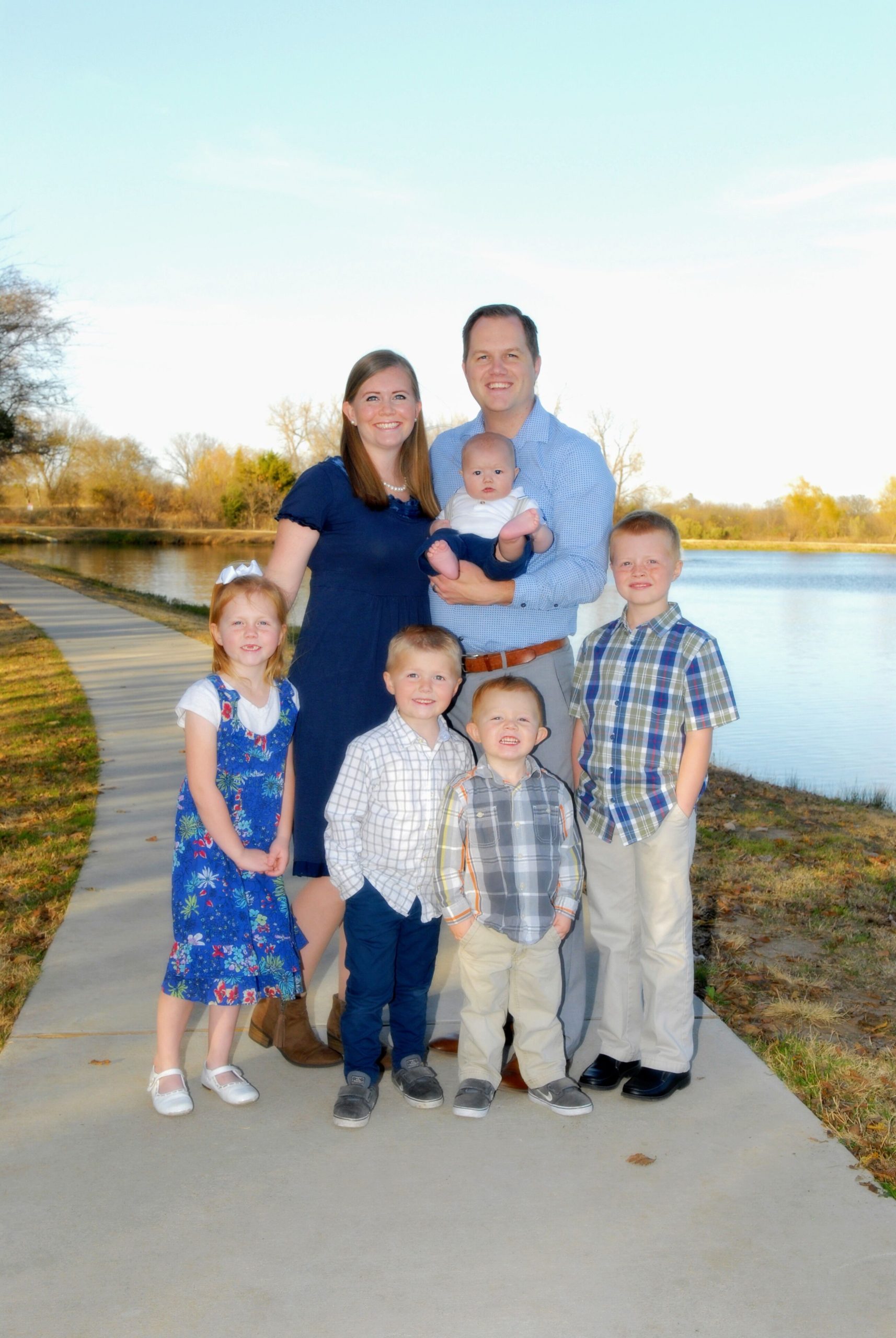 Dr. Keith Anderson and his family